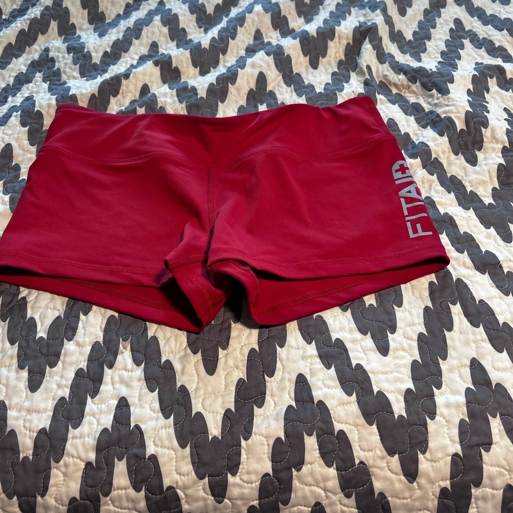 Women's Fitaid Red Shorts
